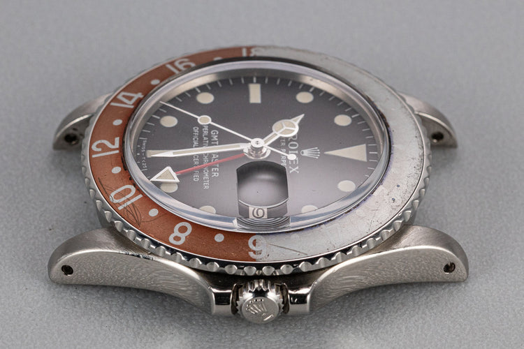 1971 Rolex GMT-Master 1675 "Crimson Ghost" with Box and Double Punch Papers