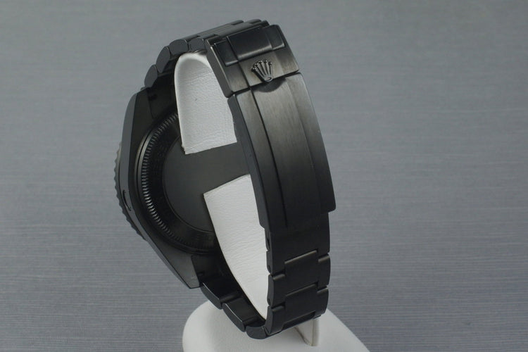 2009 Rolex Blaken Deep Sea Dweller 116660 with Blaken Box and Papers