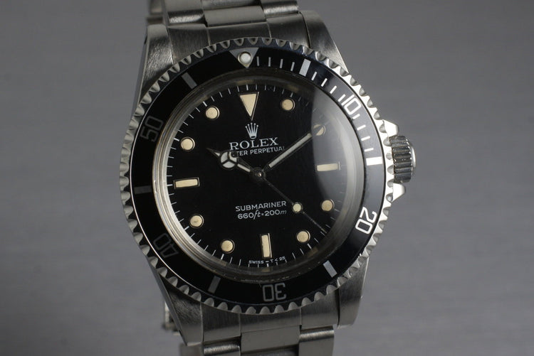 1984 Rolex Submariner 5513