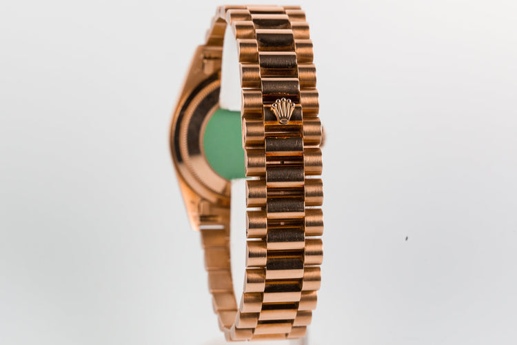 1999 Rolex YG Day-Date 18238 with Rosy Patina
