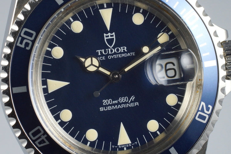 1992 Tudor Submariner 79090 Blue Dial