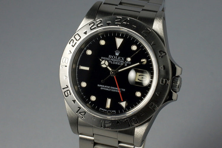 1984 Rolex Explorer II 16550 Black Dial