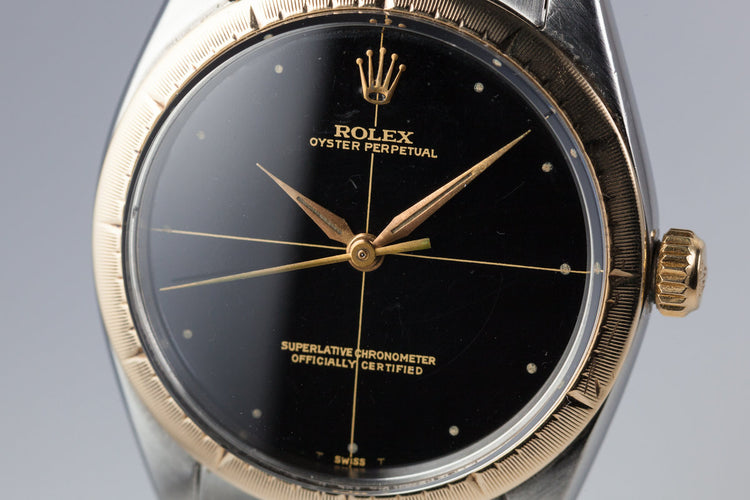 1965 Rolex Oyster Perpetual Two Tone 1008 Zephyr Dial