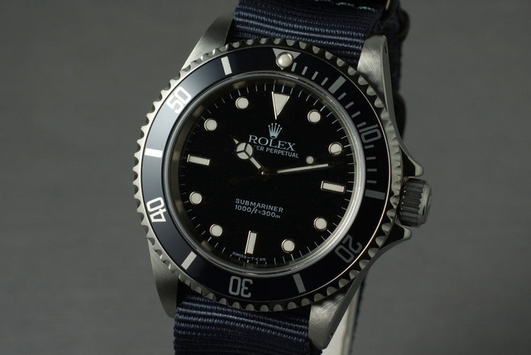 1997 Rolex Submariner 14060