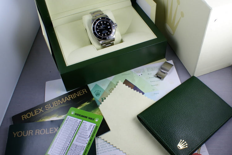 Rolex Sea Dweller 16600 with Box and Guarantee Paper