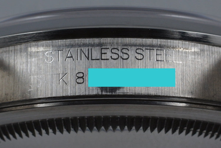 2001 Rolex DateJust 16200 with Silver Roman Dial