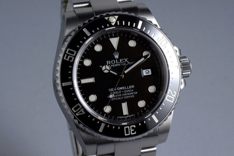 2014 Rolex Ceramic Sea Dweller 116600 with Box and Papers