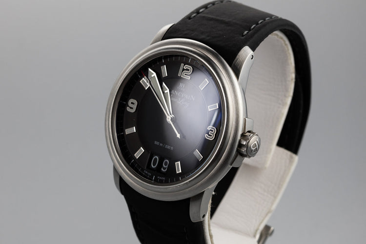 Blancpain Aqua Lung Grand Date 2850B-1130-64B with Box and Papers