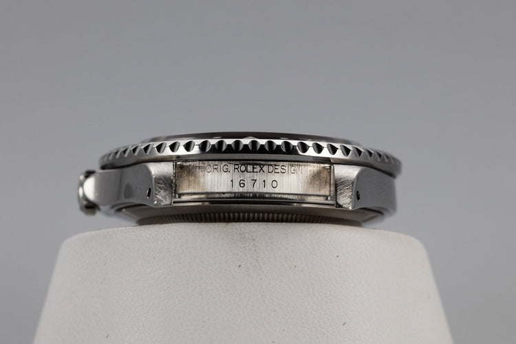 1995 Rolex GMT-Master II 16710 with Black Bezel Insert