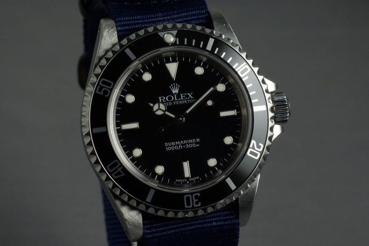 2004 Rolex Submariner 14060 with Box and Papers