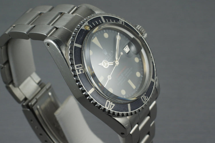1970 Rolex RED Submariner 1680 with Mark 4 Dial
