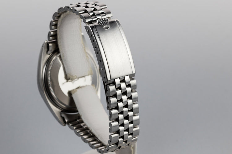 1968 Rolex DateJust 1603 with No Lume Silver Dial