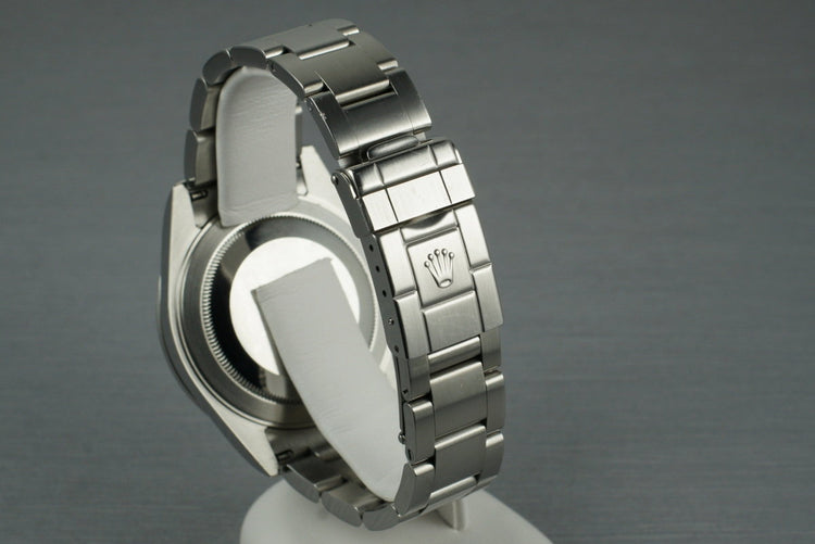 2003 Rolex Explorer II 16570 with Black Dial