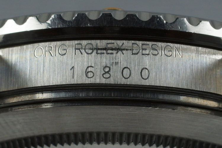 1981 Rolex Submariner 16800