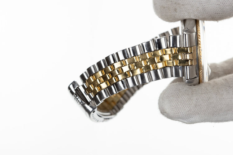 1967 Rolex TwoTone DateJust 1601 with Gold No Lume Dial