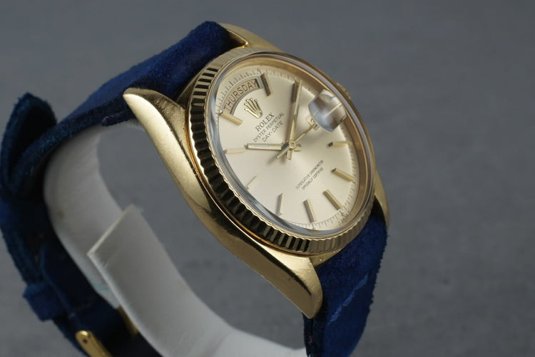 1972 Rolex Vintage 18K YG President 1803