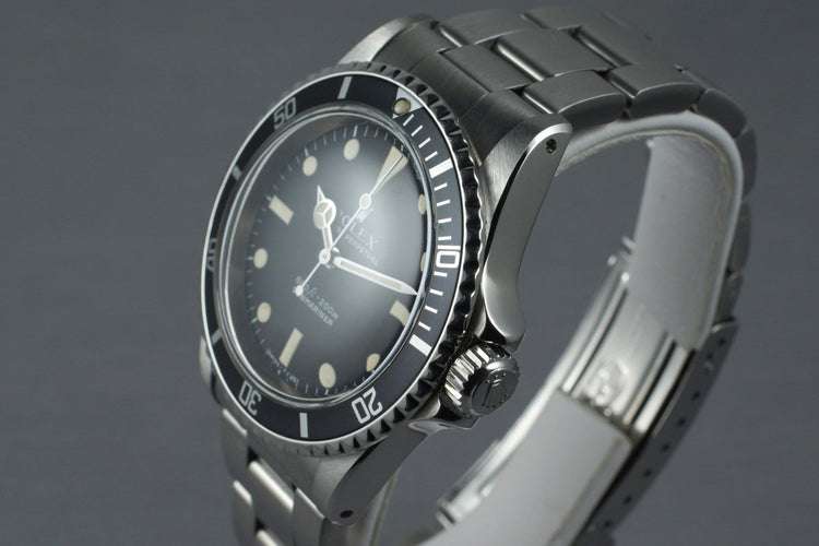 1978 Rolex Submariner 5513 with Serif Dial
