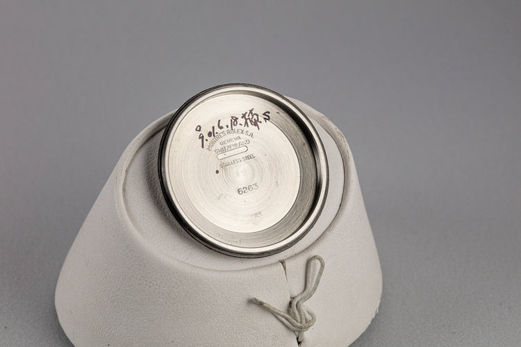 1976 Rolex Daytona 6265 with Black Service Dial