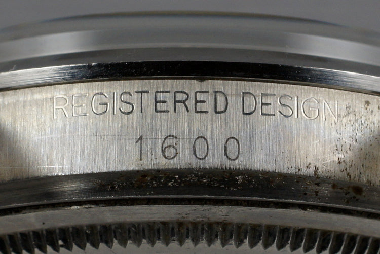 1979 Rolex DateJust 1600 Silver Sigma Dial