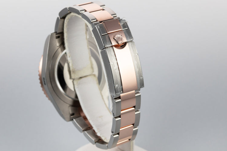 Mint 2018 Rolex Rose Gold and Stainless GMT-Master II 126711CHNR with Box and Papers