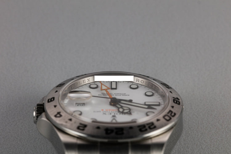 2015 Rolex Explorer II 216570 with Box and Papers