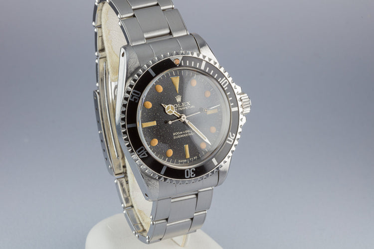 1966 Rolex Submariner 5513 Gilt "Bart Simpson" Dial