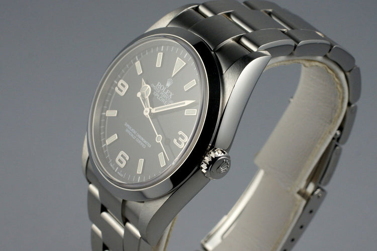 2003 Rolex Explorer 114270 with Box and Papers