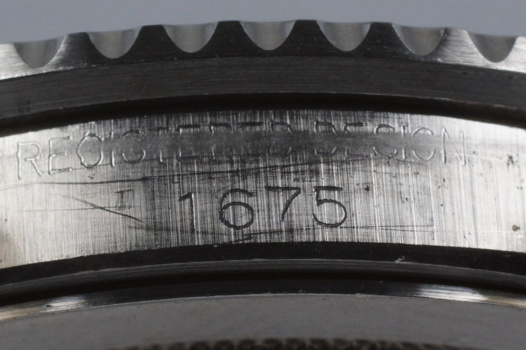 1966 Rolex GMT 1675 Glossy Gilt Dial