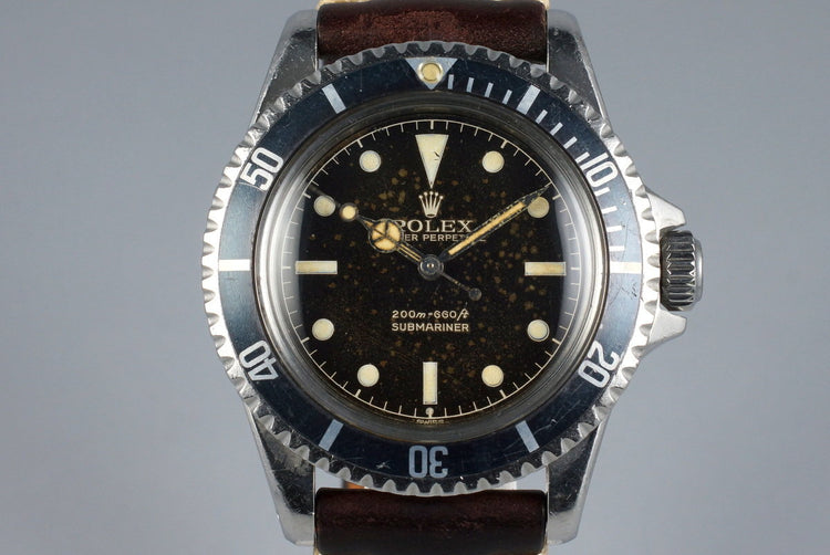 1961 Rolex Submariner 5512 PCG Gilt Chapter Ring Dial