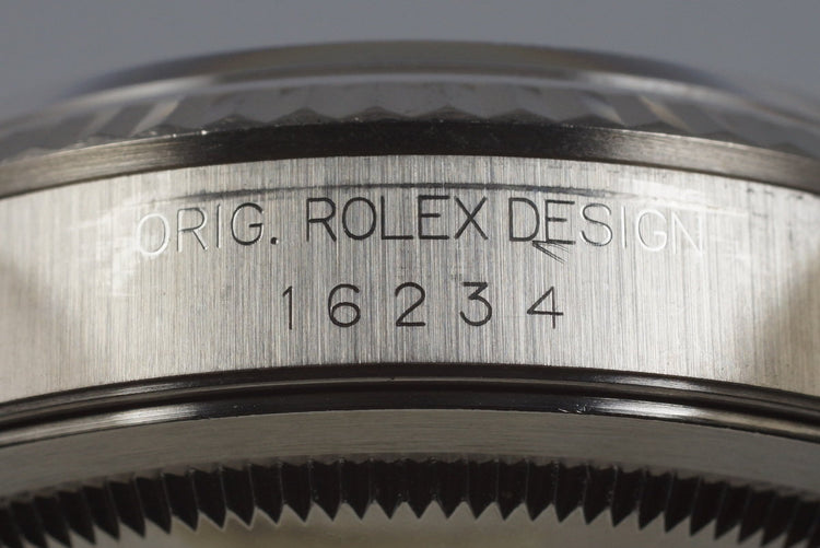 1995 Rolex DateJust 16234 White Dial