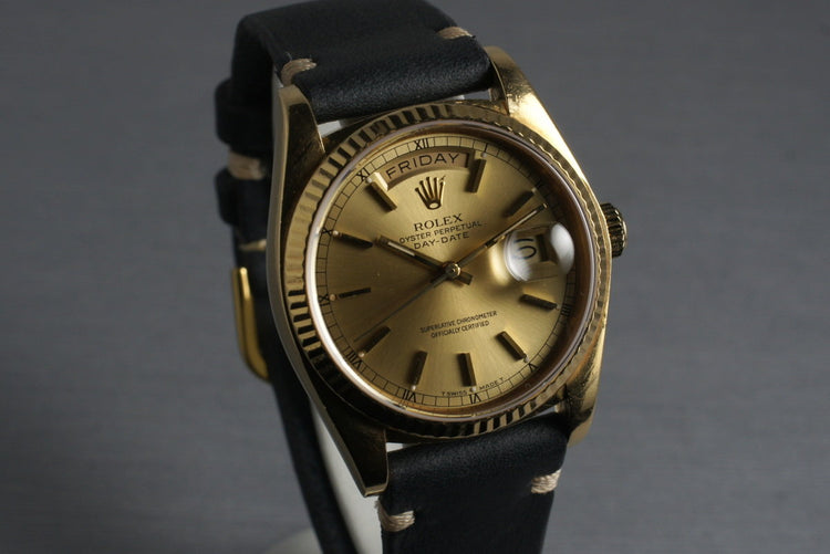 1983 Rolex 18K Day-Date 18038