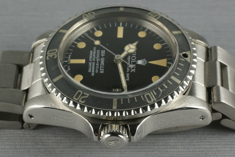 Rolex Sea Dweller 1665 Rail Dial