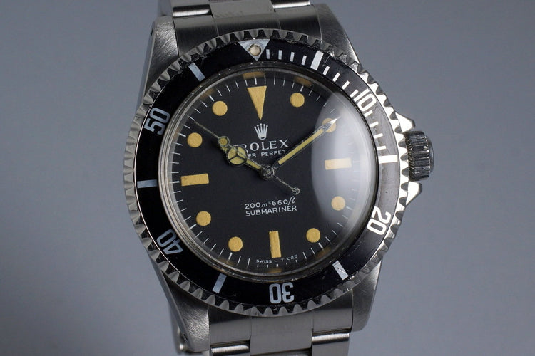 1967 Rolex Submariner 5513 Meters First