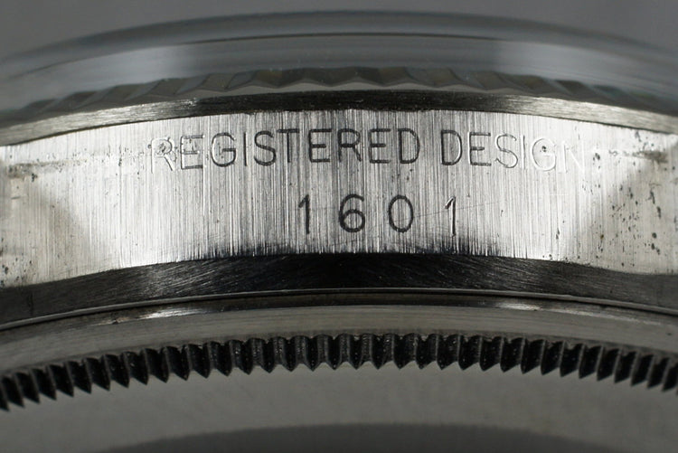 1972 Rolex DateJust 1601 Silver Sigma Dial