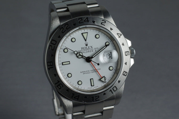 2006 Rolex Explorer II 16570 with Box and Papers