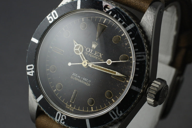 1956 Rolex Submariner Big Crown 6538