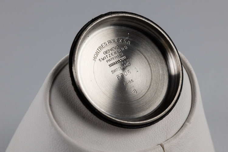 1955 Rolex Two Tone Red DateJust 6305 with Tropical Dial and Papers