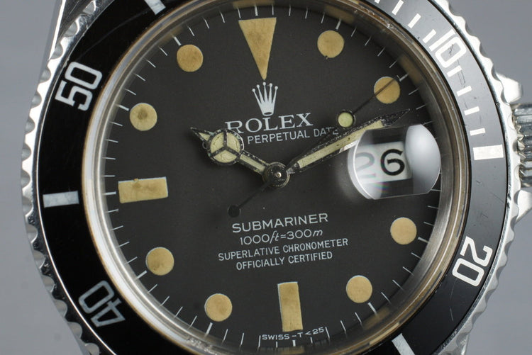 1981 Rolex Submariner 16800