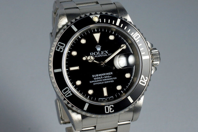 1995 Rolex Submariner 16610