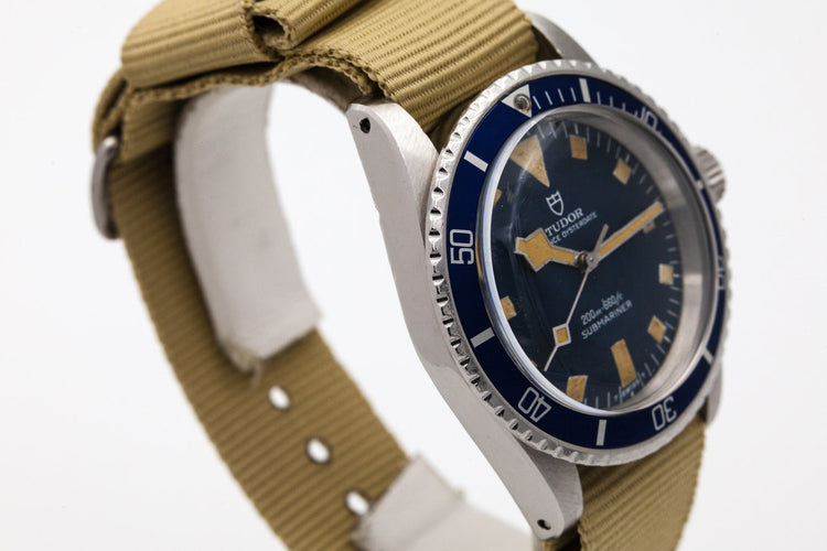 1975 Tudor Blue Submariner 9411/0 Snowflake