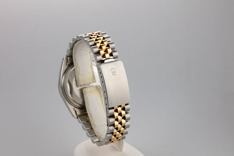 1982 Rolex Two-Tone DateJust 16013 Champagne Dial with Box and Papers