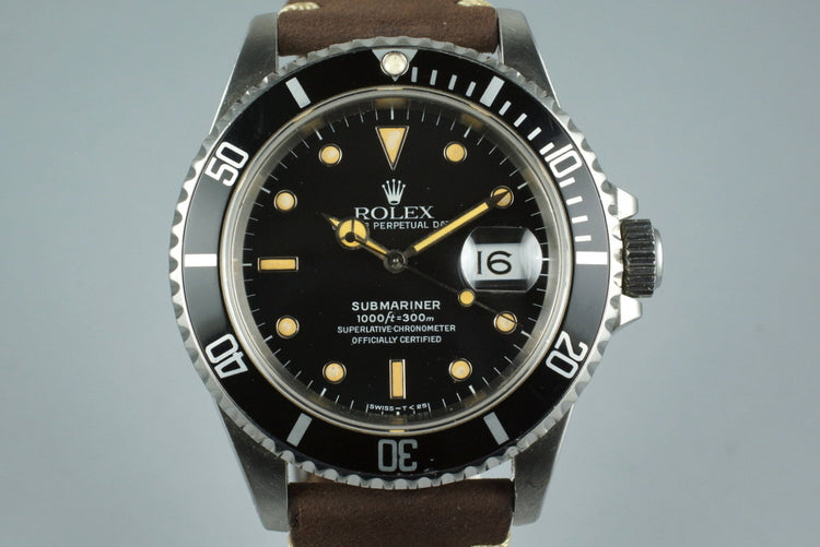 1991 Rolex Submariner 16610