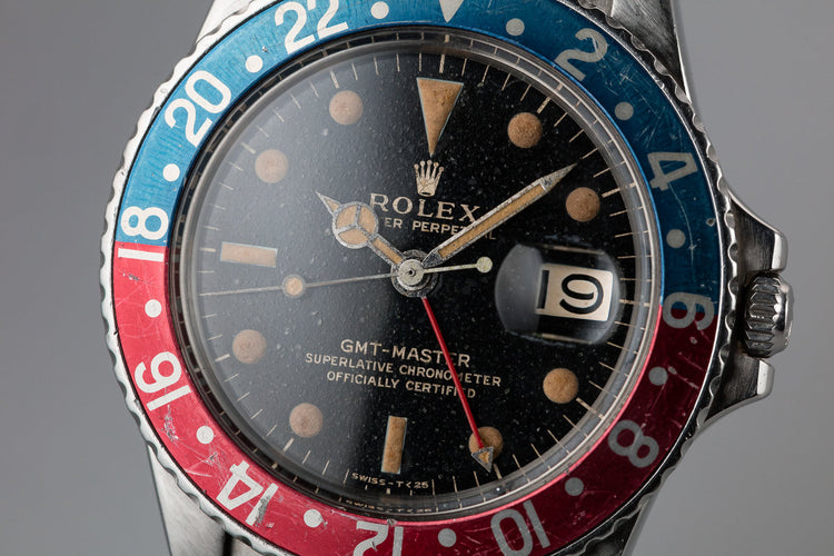 1966 Rolex GMT-Master 1675 Gilt Dial