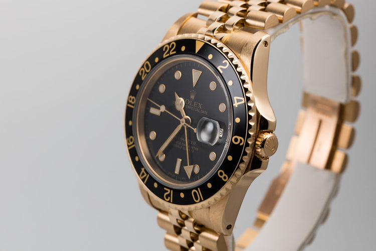 1986 18K Rolex GMT-Master 16758