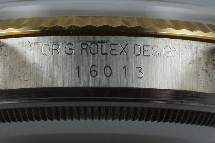 1987 Rolex Two Tone Datejust 16013 with Box and Papers