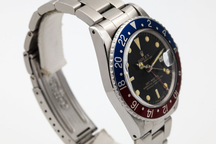 1965 Rolex GMT 1675 with Gilt Dial
