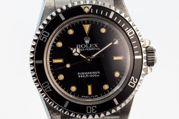 1988 Rolex Submariner 5513 Unpolished