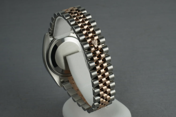 2011 Rolex Rose Gold & Stainless Steel Datejust 116231 with papers