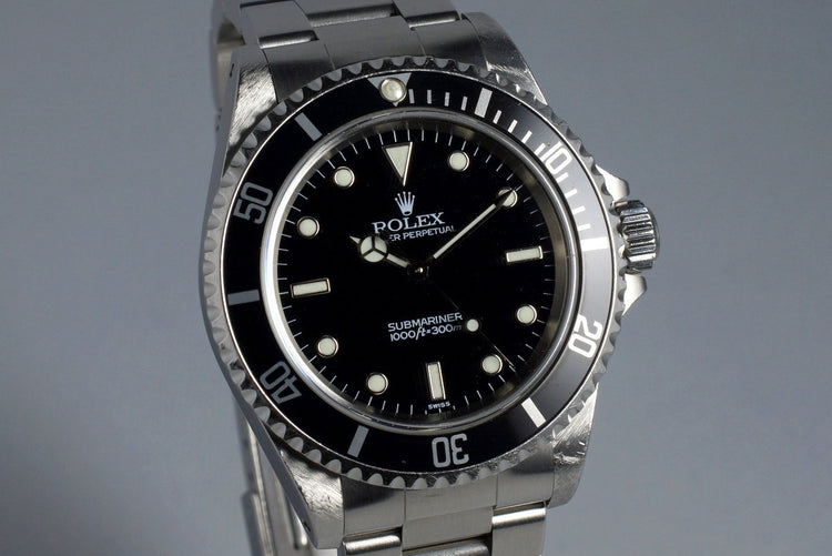 1997 Rolex Submariner 14060 with Box and Papers