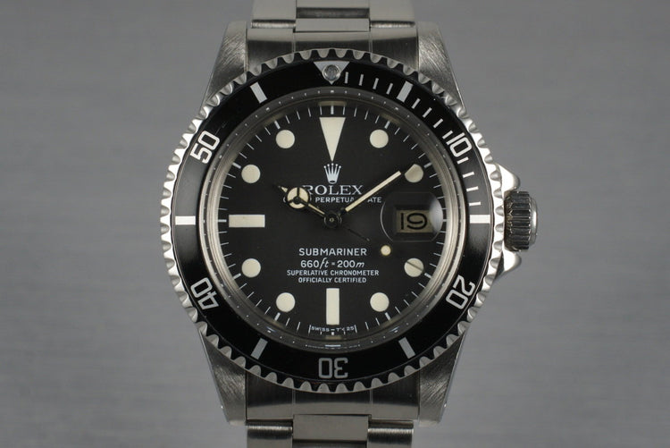1979 Rolex Submariner 1680